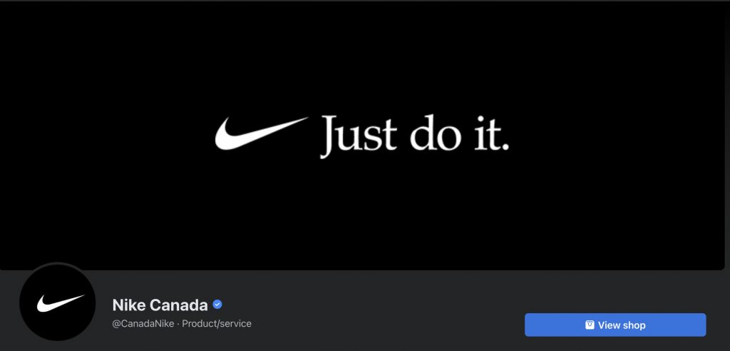 Nike Facebook cover photo